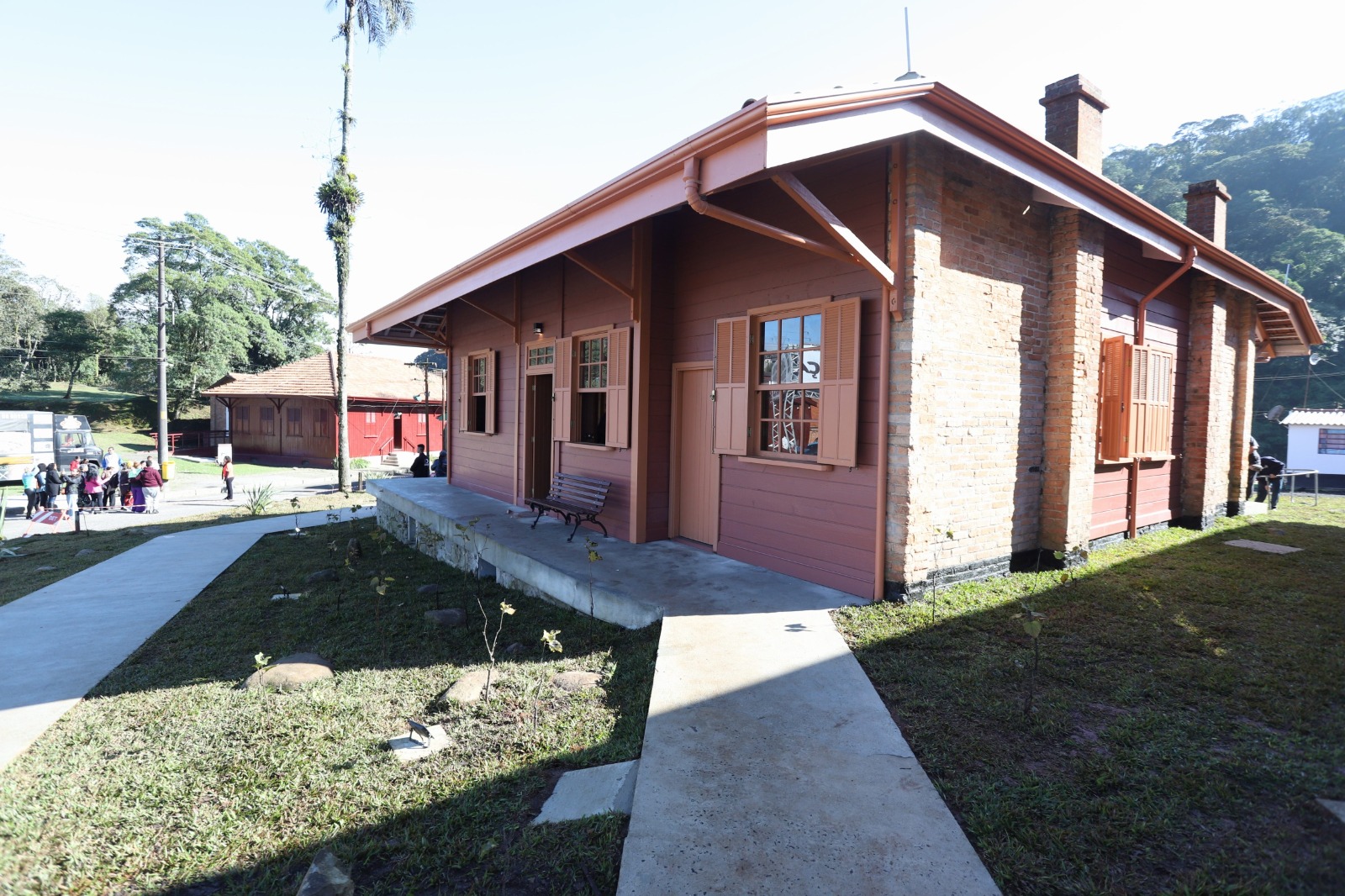 A reinauguração do espaço ocorreu durante a abertura do 23º Festival de Inverno em Paranapiacaba