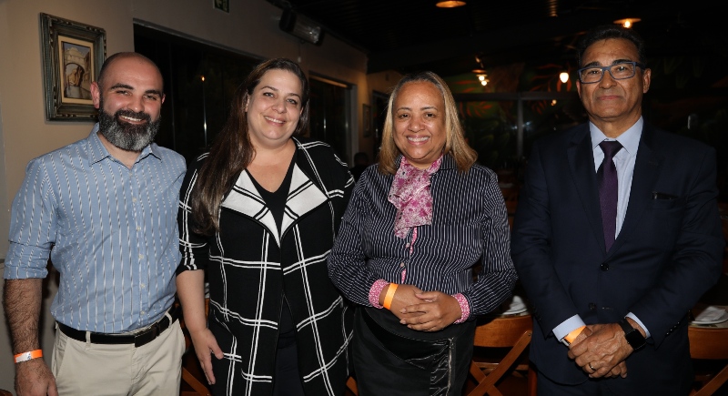 Diego Fontanella,Isabela Roossetto,Eliane Di Laurentis e Rubens Martins