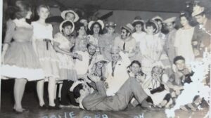 Festa junina no Odeon Clube, 1962. (Acervo: Elexina e Vicente D'Angelo)