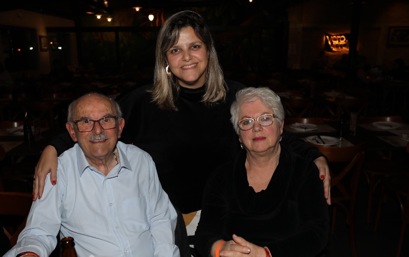 Norival Cardoso, Priscila Kogan e Ivone Oliveira 