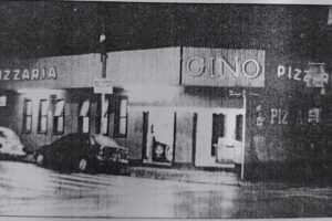 Pizzaria do Gino, na década de 1960