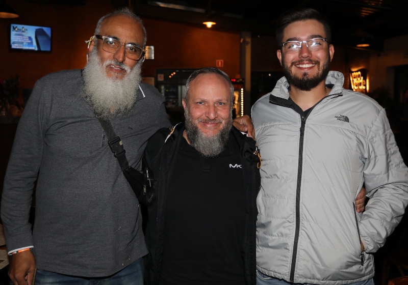 Pastor Fábio Boroh, Jorge e Elias Tartuce 