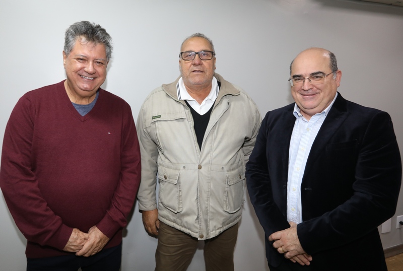 Roberto Rodrigues, Joel Alves e Cel. Drigo 