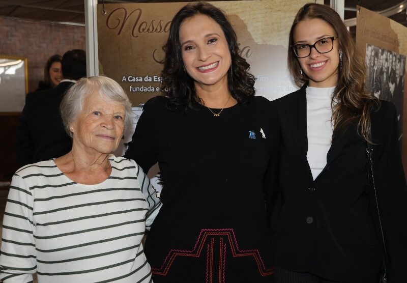 Lourdes Faboci, Andreia Sapadafora e Milena Spadafora